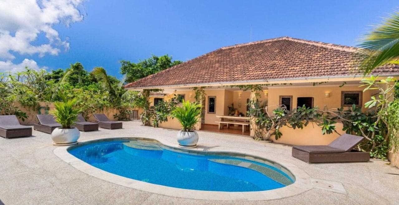 an image of a villa with a swimming pool at Indahwatu in Uluwatu