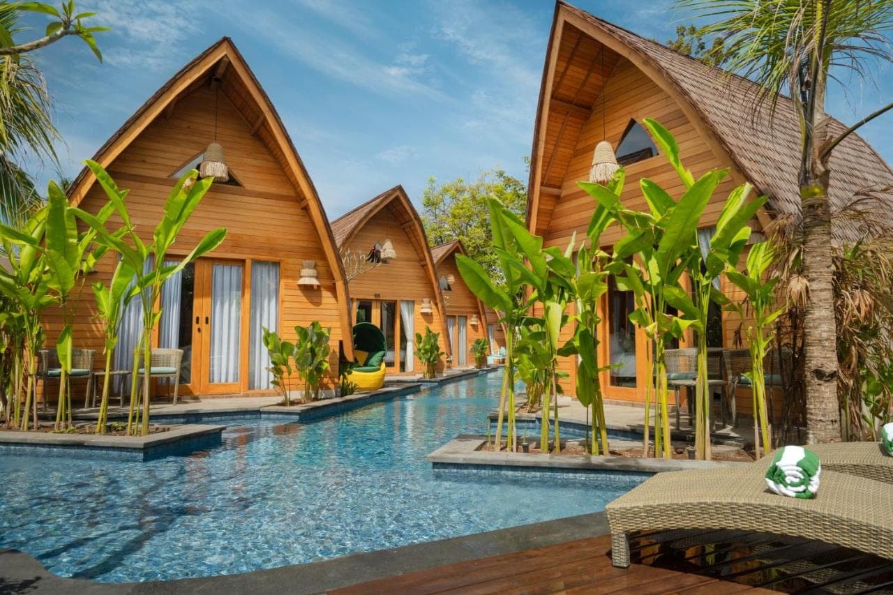 an image of a villa with a swimming pool at Abian Klumpu Villa &amp; Spa Sanur Bali in Sanur