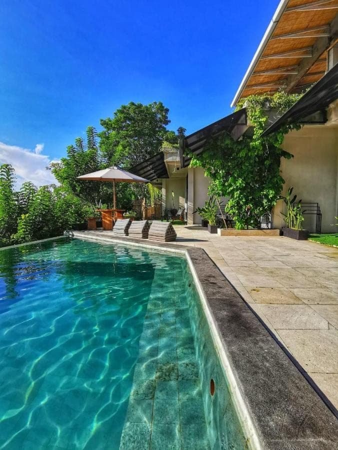 an image of a swimming pool in a house at OCEANNA - Uluwatu, Bali in Uluwatu